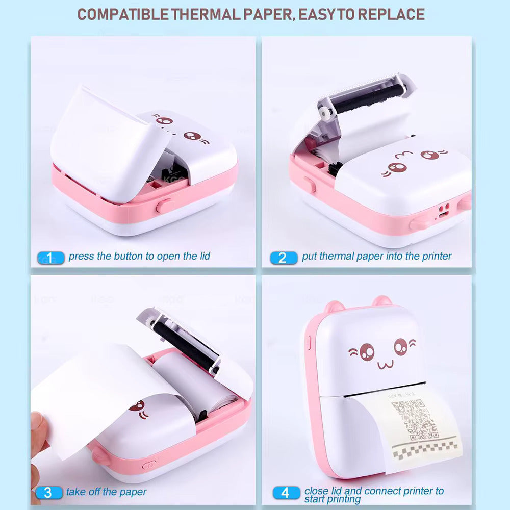 PrintMate™ - Portable Mini Printer